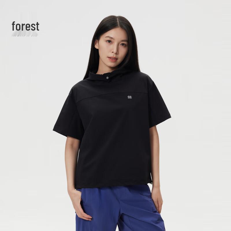 

KOLON SPORT Рюкзак Женская регулируемая толстовка с капюшоном и коротким рукавом S