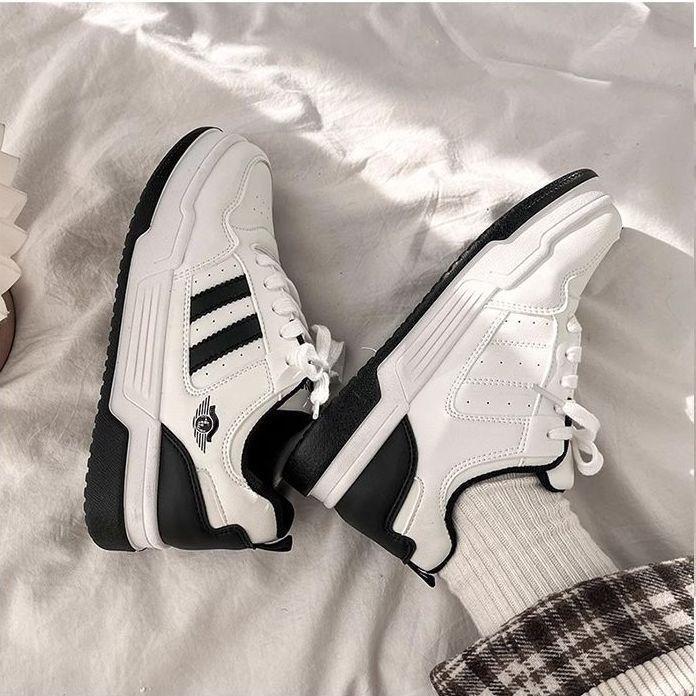 Platform Guochao Board Shoes Women's Spring Spring and Autumn New Niche Versatile Casual Shoes Sports White Shoes
