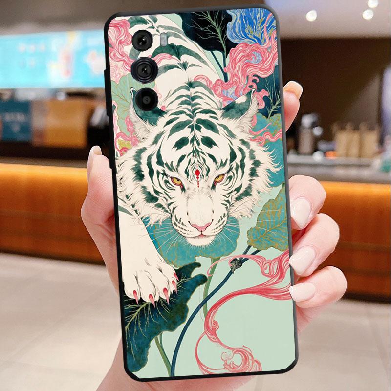 

Phone Case For Motorola Edge 50 40 Pro 60 50 40 30 Ultra Neo Fusion Moto G Play G Stylus G Power G Tiger Art Moto G Power (2025)