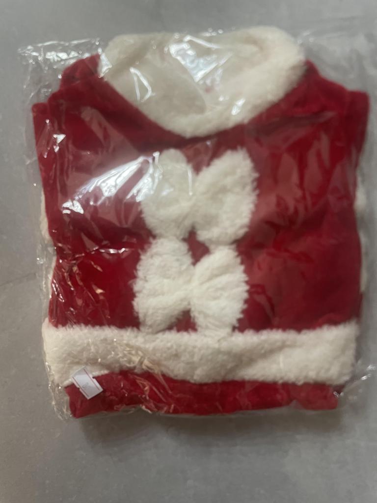 Christmas Santa Cosplay Santa Santa Claus Poncho with Hat for Christmas Costume for Baby Kigurumi [NW] Costume, Costume, Kids' Costume, Boys, Kids,