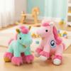 Cute Stuffed Horse Toy Bell Zodiac Pony Figurine Dorable 2026 Horse Plush Doll  Birthday Gift