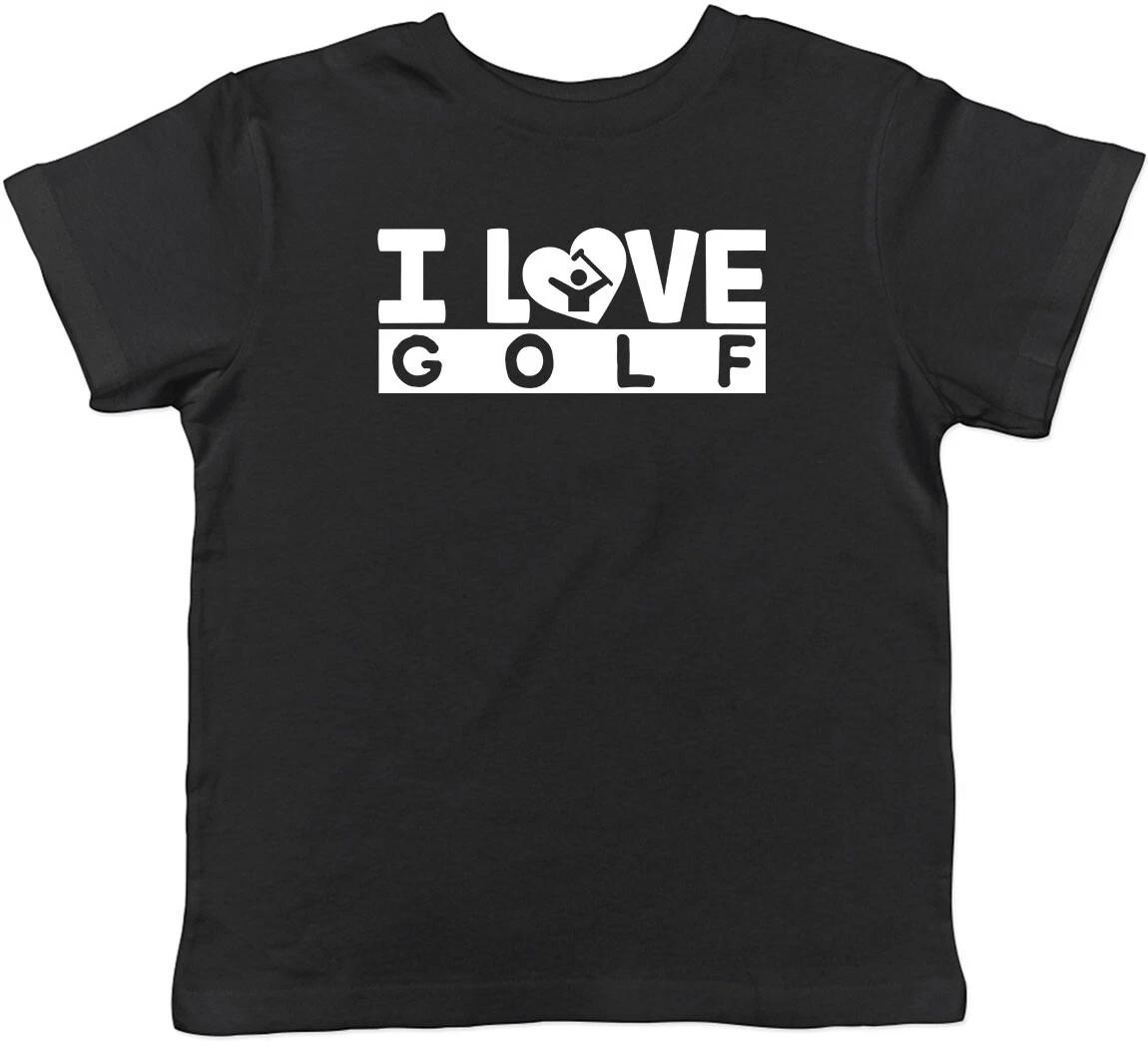 I Love Golf Childrens Kids T-Shirt Boys Girls 150