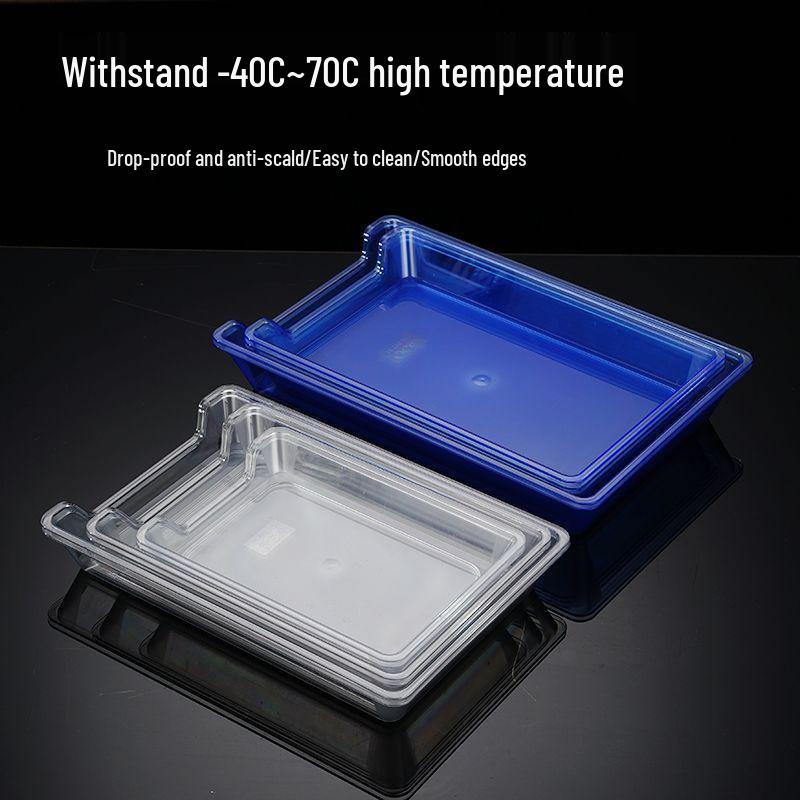 Transparent Acrylic Skewer Plate for Hot Pot & BBQ Restaurant Display