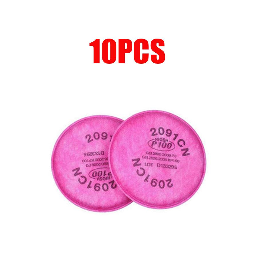 Dust Mask Accessory 2097/2091 Painting Spray Carpenter Industry Particulate P100 Filter For  6200 7502 Series Gas Mask Filter