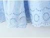 2025 Sweet Embroidered Resort Style Long Dress with French Square Neck - Retro Evening Slimming Gown