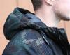 Winter Jacket Brandit Grid-Camo Parka (3168) Woodland