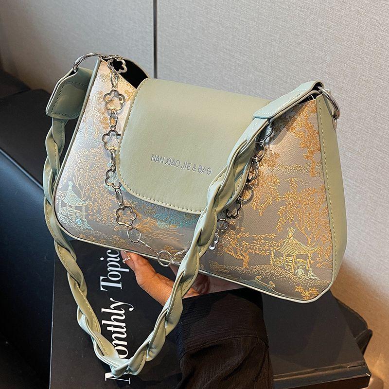 High-end Niche Handbag for Women, New Fashionable and Versatile Shoulder Bag, French-style Handbag