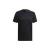 Sports Training Casual Round Neck Short Sleeve Black Men's HC4230