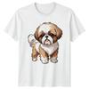 Shih Tzu TShirt Dog Breed Puppy Birthday Gift For Him And Her