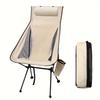 HTZ Outdoor Folding Chair with Ultra Load Capacity Compact High Back Storage Bag Ideal for Blossom Easy To Carry Chair, Pillow, Lightweight, 150kg,