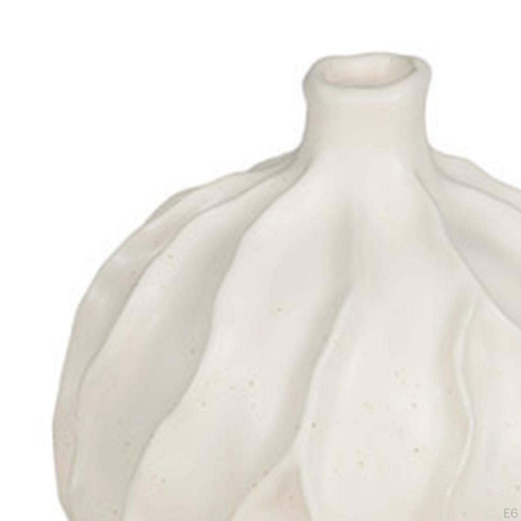 Ceramic Vase Flowerpot Houseplant Holder Photo Prop Ornament Desktop Simple for Bedroom Hallway