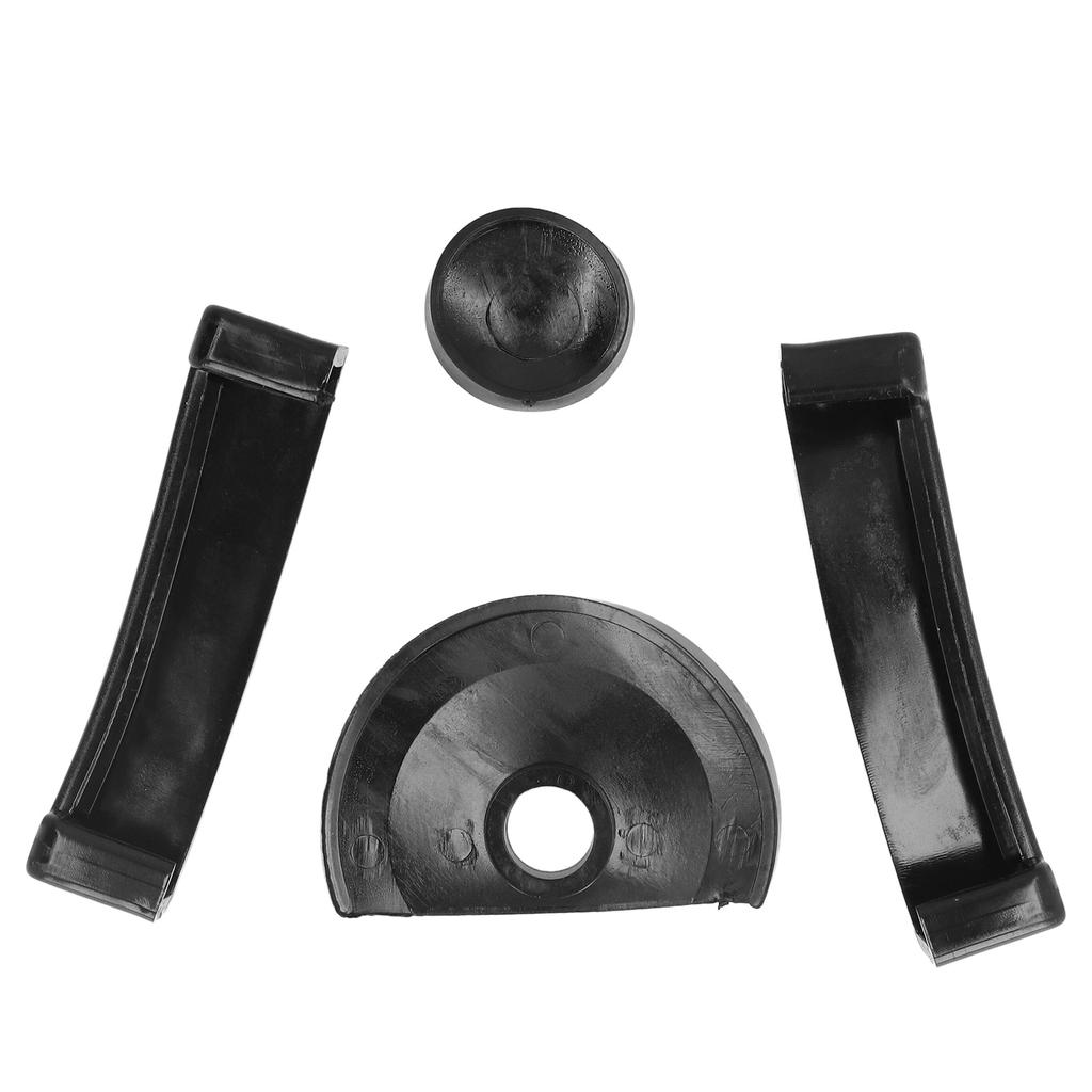 4 Sets Vise Pad Soft Rubber Protector Cover Skid Proof Accessory Tool Kit for Small Vice