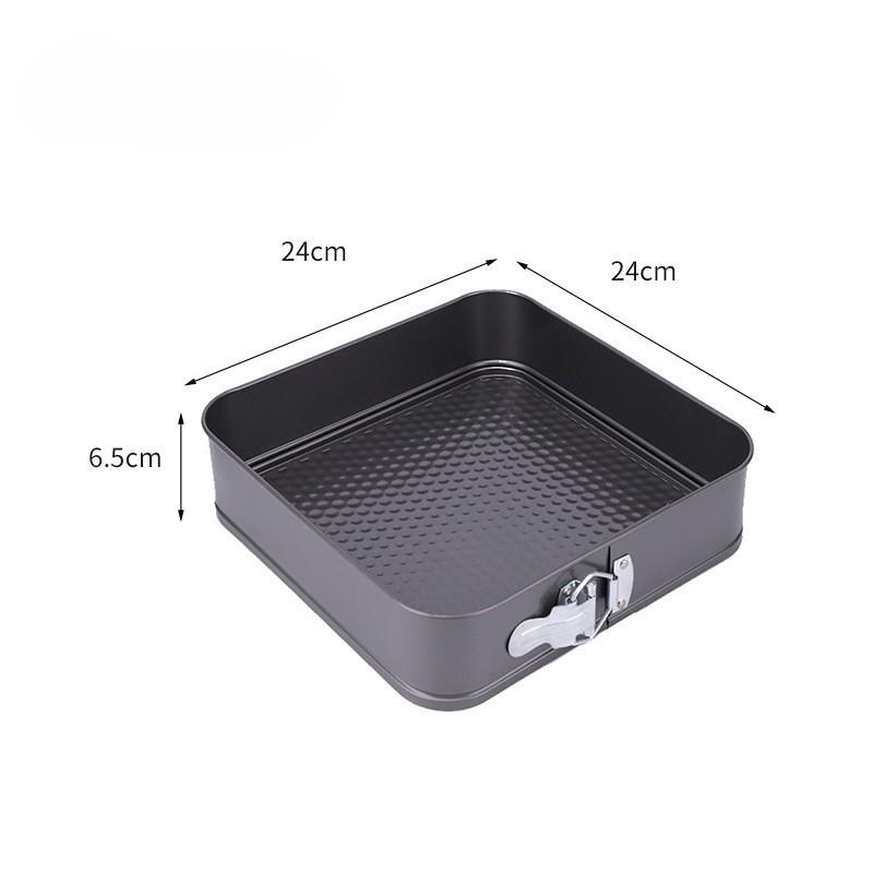 Non-Stick Springform Cake Pan Set and Perforated Baguette Baking Tray for Bread Cheesecake Pastry Kitchen Bakeware Tools