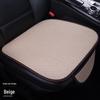 Set Cuscini per Sedile Auto in Lino per Tutte le Stagioni: Set Universale in Tre Pezzi per Sedili Anteriori (Guidatore/Passeggero) e Posteriori
