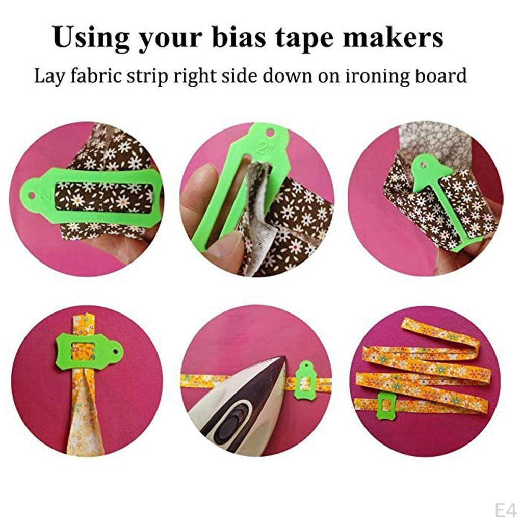 Jelly Roll Fabric Bias Tape Maker Kit