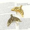 Retro Goldfish Tail Metal Book Clip Anti Folding Book Fixing Clip Multifunctional Anti Slip Book Clip Accessories
