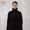 Sinoforde Women's S+047 Thick Cashmere Blend Turtleneck Sweater