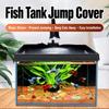 Fine Mesh Fish Tank Net Lid Black Aquarium Anti-jump Net Durable Fish Tank Lid Cover  Marine Tanks