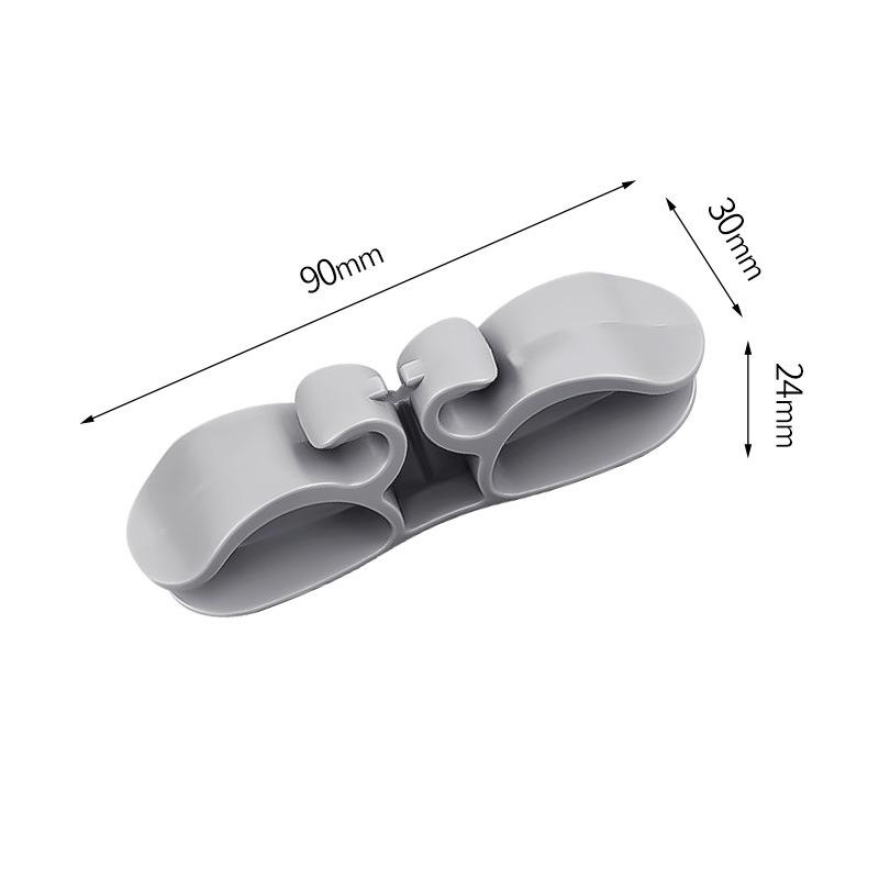 Cord Winder Organizer Kitchen Cord Wrapper Cable Management Clip Holder For Air Fryer Coffee Machine Fixer Data Line Fixed Clip