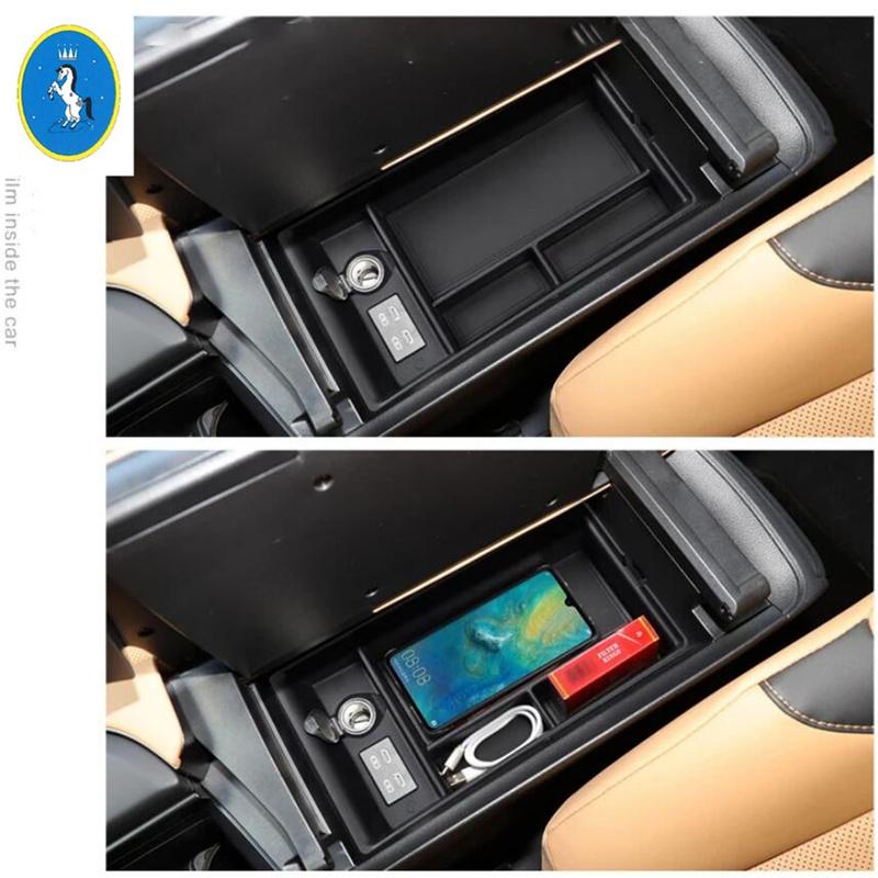 Auto Mittelarmlehne Aufbewahrungsbox Mittelkonsole Aufbewahrungs-Organizer-Schale Zubehör Für Lexus ES ES250 ES300h ES350 - 2025