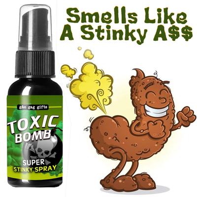 Novinky Liquid Fart Gag Prank Joke Spray Can Stink Bomb Páchnuci Stinky Gas 30ML