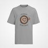 Mens Organic Cotton Funny Saying Life Beginns After Coffee T-Shirt Mens Womens Tees Top