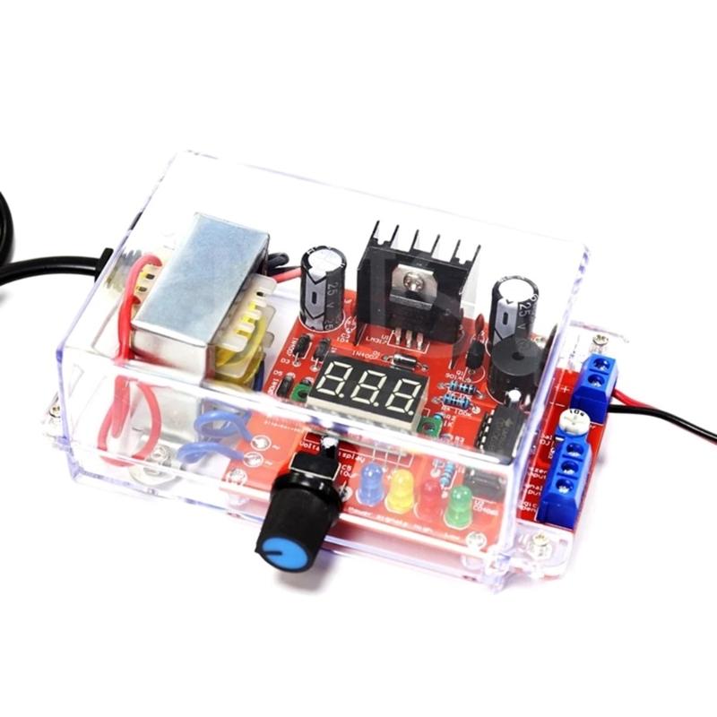 LM317 Adjustable Regulated Voltages 110V/220V To 1.25V-12V Step Down Power Supply Module PCB Board Module Electronic Kit