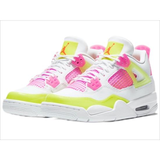 

Air Jordan 4 GS Retro Mid Lemon Venom CV7808-100 EU 36 разноцветный