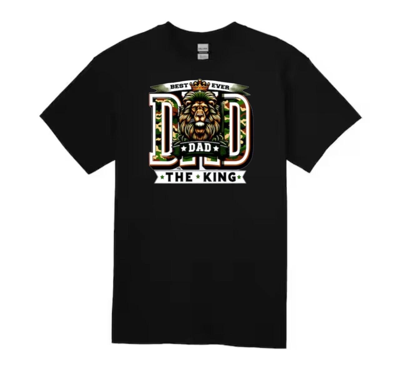 Best Dad Ever The King Unisex Tshirt, Mexico, Fathers Day Gift Tshirt 2XL