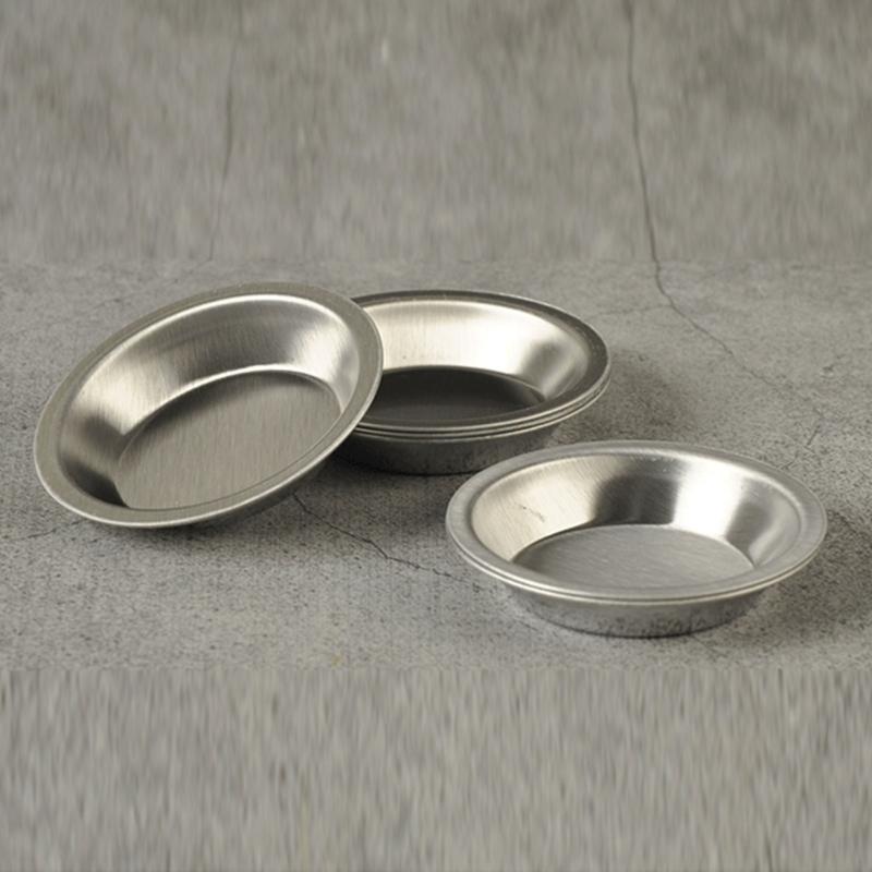 6 Pcs Small Round Paint Tray Painting Color Palette Paint Mixing Palette Tray Suitable for Mixing Various Pigments