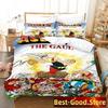 3D Gaul Hero Asterix Bedding Set Printed Bed Set With Pillowcase Duvet Cover Soft Single Double Queen Super King Size boys Adult