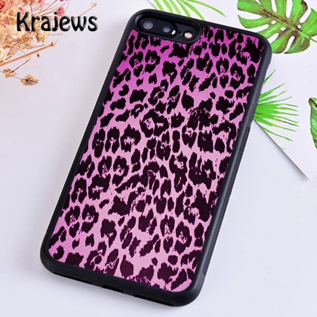 Krajews Tiger leopard print Soft Phone Case Cover For iPhone 17 Air 16 15 14 plus 12 pro max coque Shell Fundas