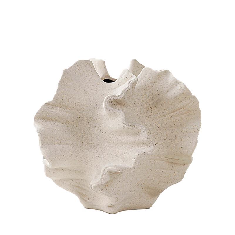 Ruosu White Sandstone Ceramic Vase