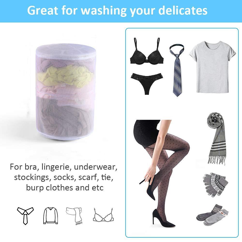Premium Zipper Mesh Laundry Bag for Shirts, Bras, Socks, and Stockings
