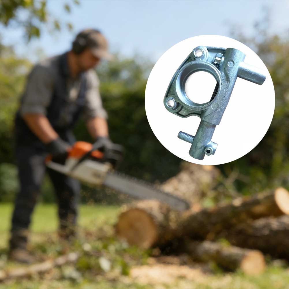 Replacement Oil Pump Chainsaw Oil Pump Precise Fit Component Efficient Oil Delivery Sturdy Metal Construction Power Tool Part