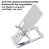 Universal Metal Desktop Phone & Tablet Stand Portable Multi‑Angle Adjustable Foldable Support Bracket