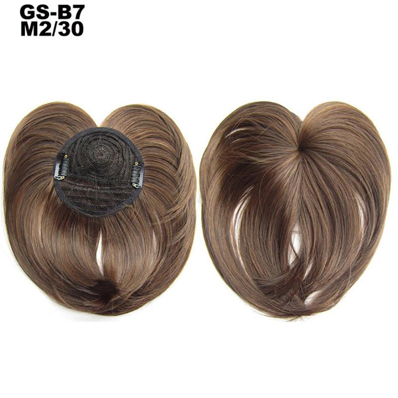 Hair Bangs Blunt-Bang Clip On Hair Extension False Fringe Women's Hairpieces