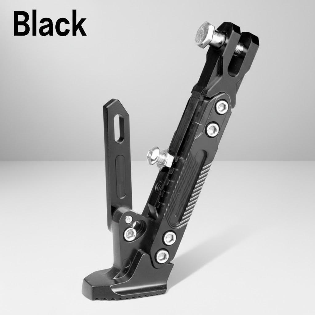 Adjustable Foot Side Support Kickstand for Electric Motorbike Parking Side Stand Heavy Duty Motorcycle Accessories