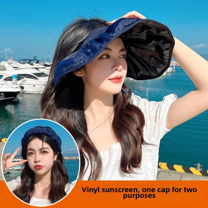 Sun Protection Hat Large Brim UV Protection Summer Outdoor Sports Sun Protection Hat Women's Sun Protection Shell Hat