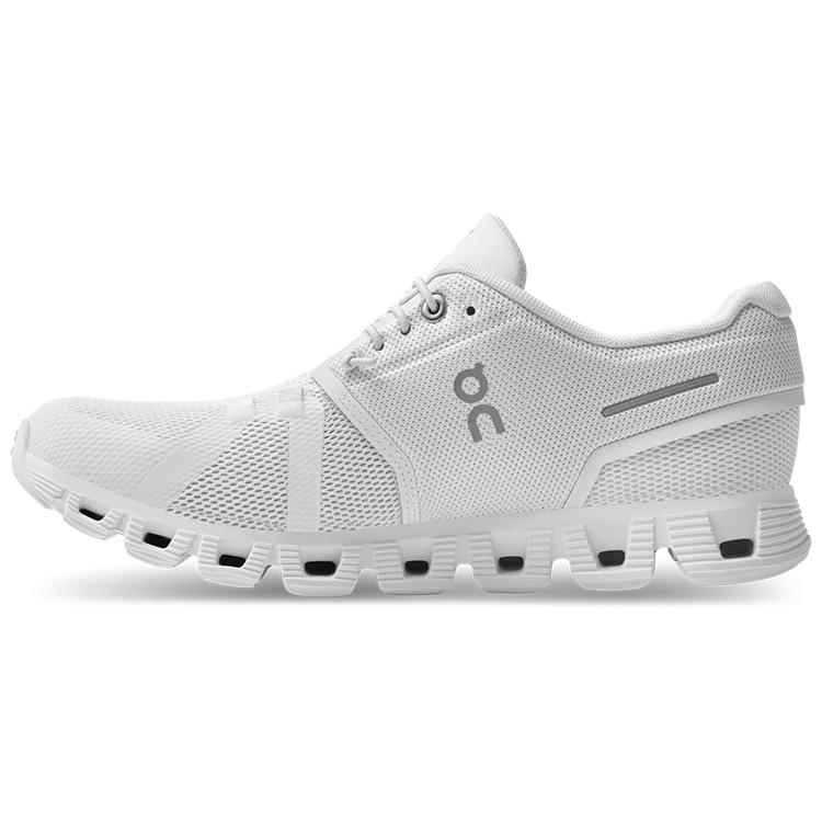 New On Running Cloud 5 All White Women's 59.98902
