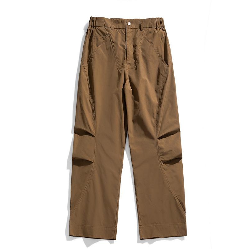 Jarní a podzimní horské outdoorové nabíjecí kalhoty pánské softshellové voděodolné větruodolné turistické pracovní ležérní sportovní kalhoty se širokými nohavicemi