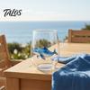 Durchdachtes Geschenk für Meeresliebhaber Meeresbewohner-Thema Klares Glas-Becher, Handgefertigtes Bemaltes Glasware, Handgefertigtes Borosilikatglasware Kreativ