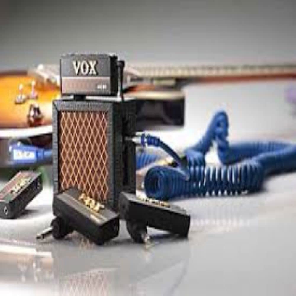 VOX amPlug2 Cabinet 2W Compact Guitar Compatible with Mini Standalone Ideal for Interior with AUX Amplifier, amPlug3, Amplifier, Use, Decoration,