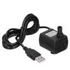 Pompa wodna USB Mini zatapialna o niskim poziomie hałasu 3,5-9 V do podlewania filtracji akwariowej