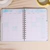 Calendar Schedules Notebooks Hard Cover Journal Daily Planner Notepad Weekly Planner  Activities