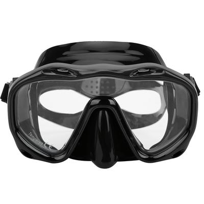 Adult Diving Goggles Face Shield Glasses Silicone Eye Protector Snorkeling EquipmentsMK‑901 Black