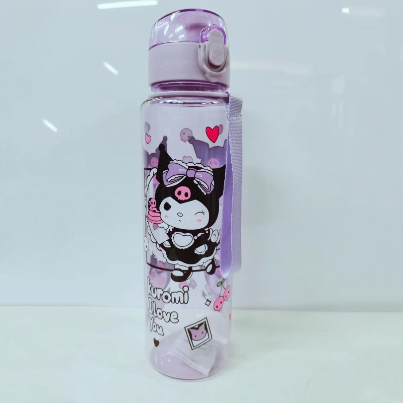 Hello Kitty Capy Bara Fashion Cartoon Pattern Sports Portable Water Cup Design High Aesthetic Tea Cup Hello Kitty Capy Bara