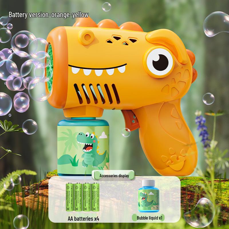 Unicorn Electric Bubble Maker: Kids' Automatic Light-Up Bubble Gun Gift
