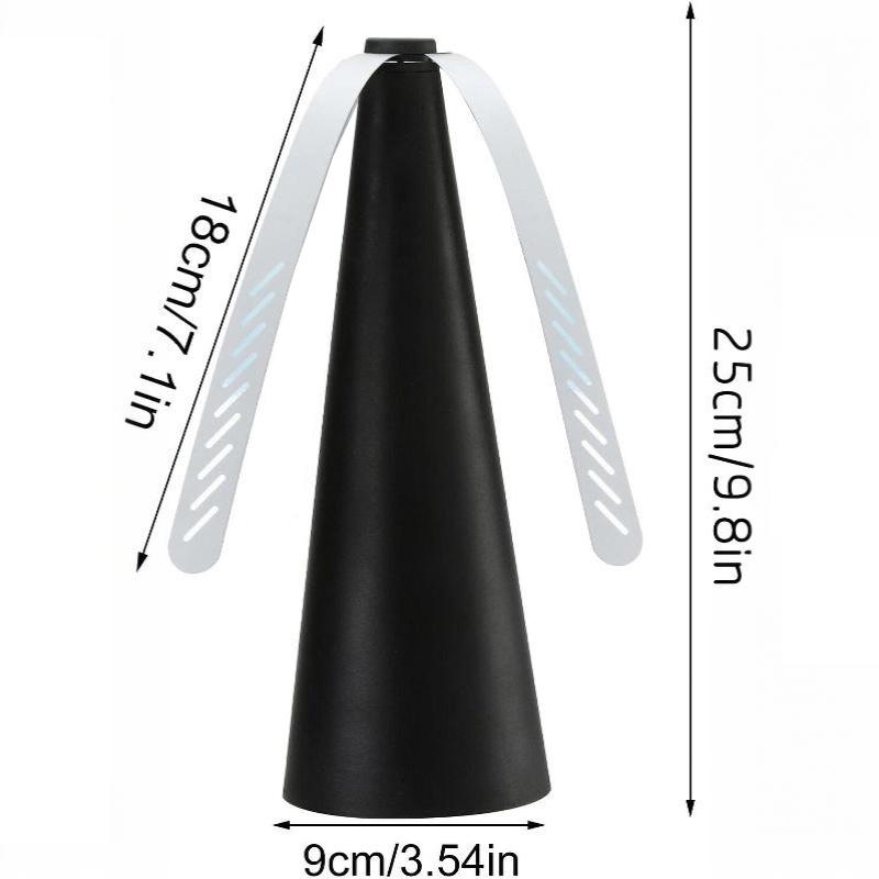 Ventilatori Anti-Mosche da Tavolo Portatili Repellenti per Mosche per Tavoli da Esterno, Interni, Feste, Barbecue e Picnic