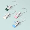 Stainless Steel Multi-Functional Clips with Hooks for Drying, Clothing, and Snack Bags